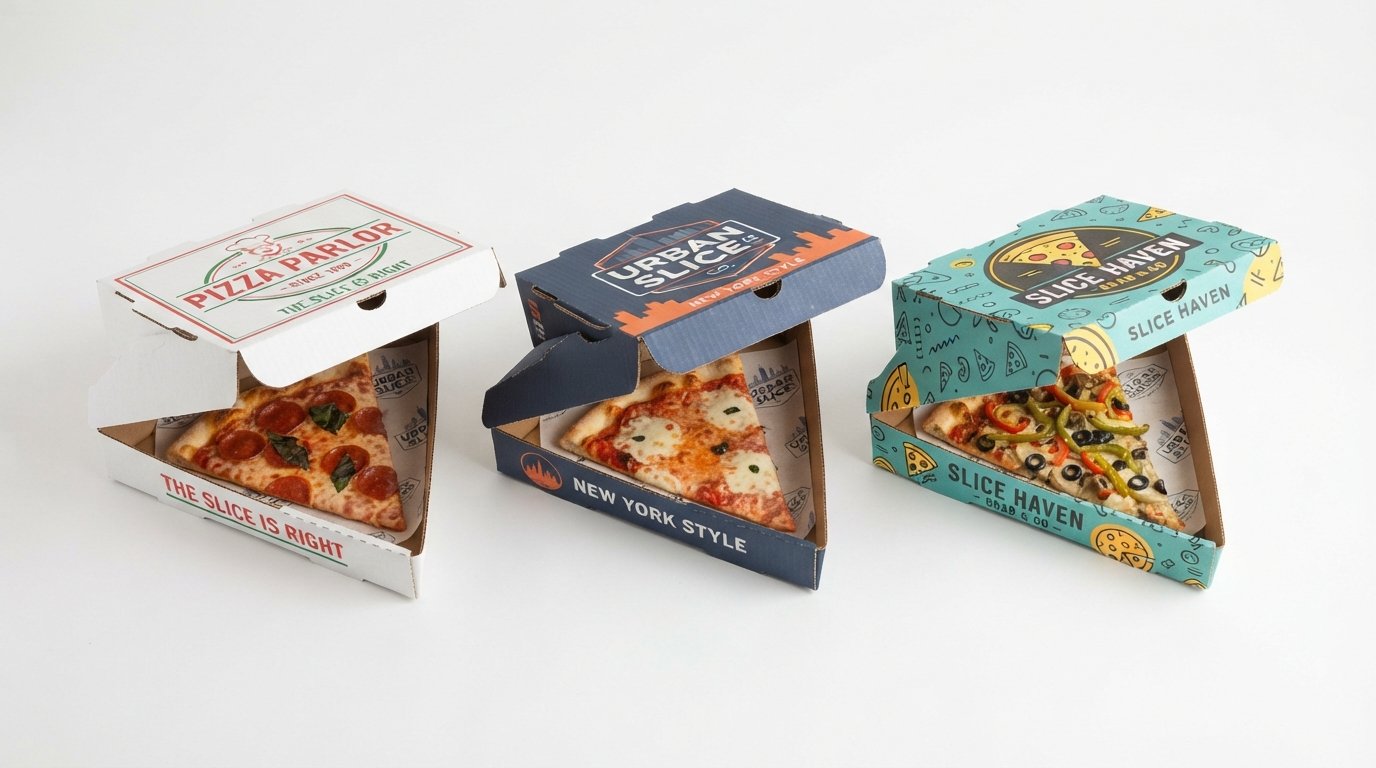 Custom Pizza Slice Boxes