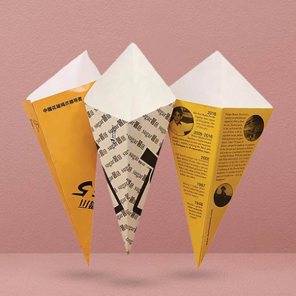 Custom cone boxes